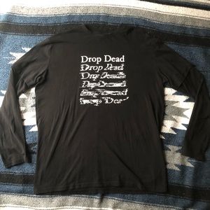 Drop dead long sleeve shirt